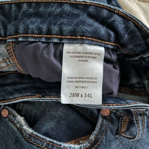 Shyanne Dark Blue Jeans - Picture 10 of 10